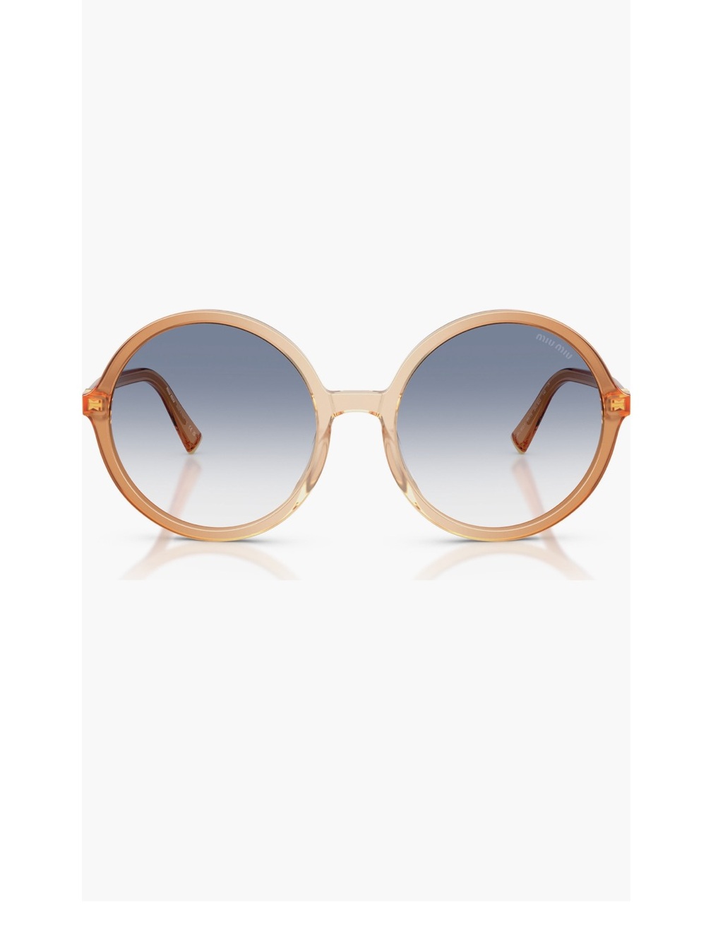 Miu Miu 59 mm Gradient Round Sunglasses